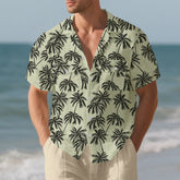 European And American Men's Beach Short Sleeve